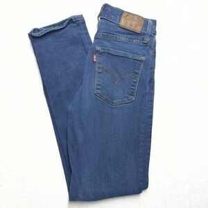 Levi's Premium 724 High Rise Straight Womens 26 Medium Wash Basics Casual